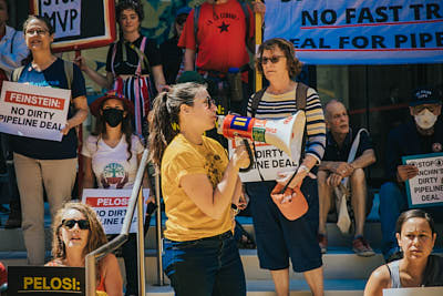 Ally Action: No Dirty Deal @ Sen. Feinstein's Office:September 1st, 2022